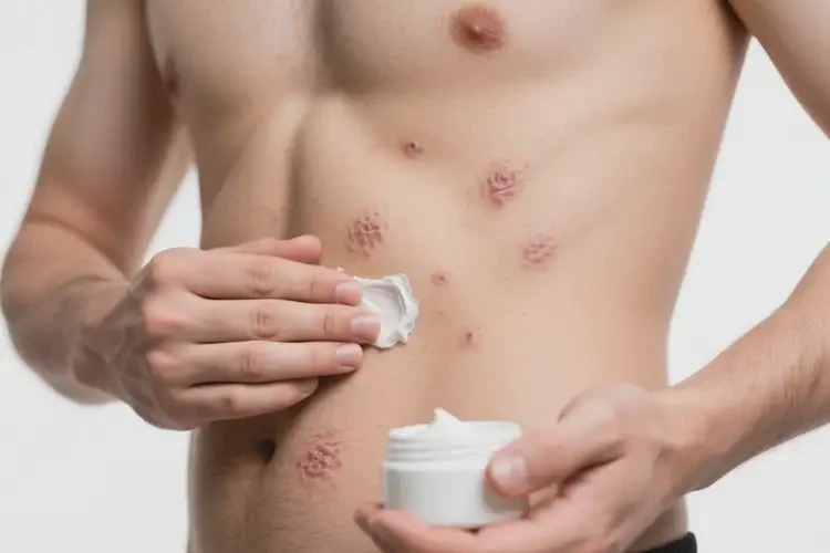 男性肚子偶尔长湿疹能治好吗(图3)