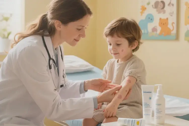 孩子四肢起湿疹能治好吗(图4)