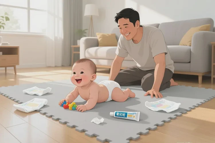 宝宝屁股上容易长湿疹可以治愈吗(图2)