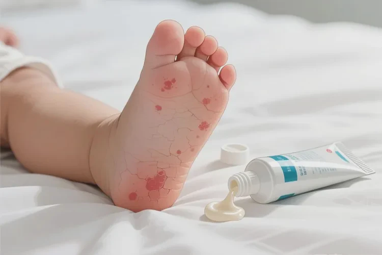 婴幼儿脚上有湿疹可以治愈吗(图3)