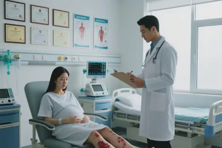 产妇小腿上经常长湿疹能治好吗(图2)