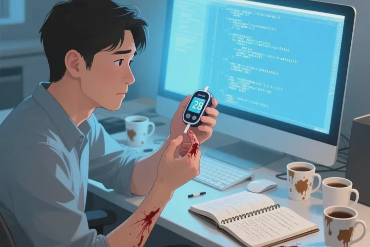 28岁空腹血糖11.5是怎么回事(图1)