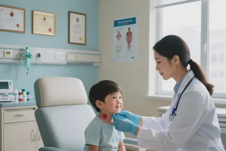 儿童脖子上长湿疹能治好吗(图2)