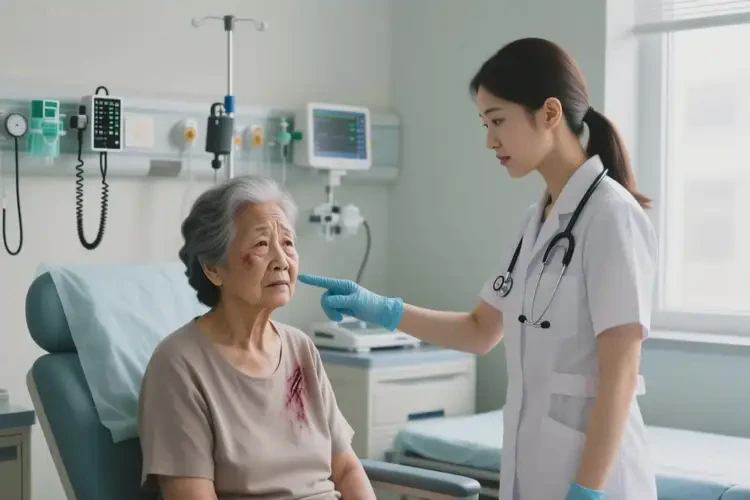 老年人面部长湿疹能治好吗(图2)