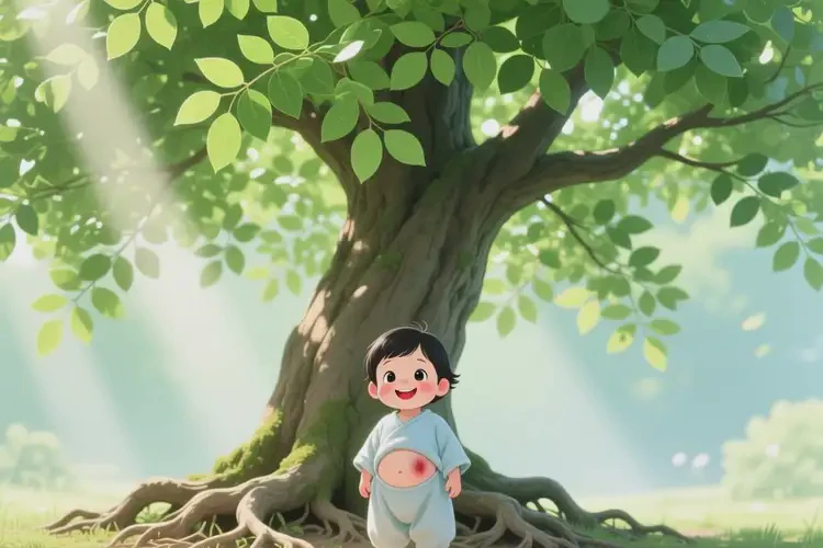 小孩肚子容易长湿疹能治好吗(图1)