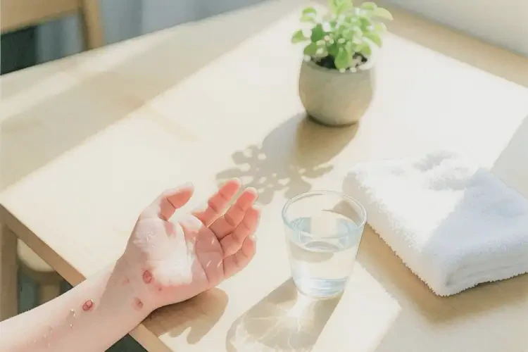 孩子手上有湿疹能治好吗(图1)