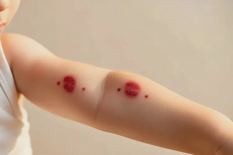 儿童手臂出现湿疹能治好吗(图4)