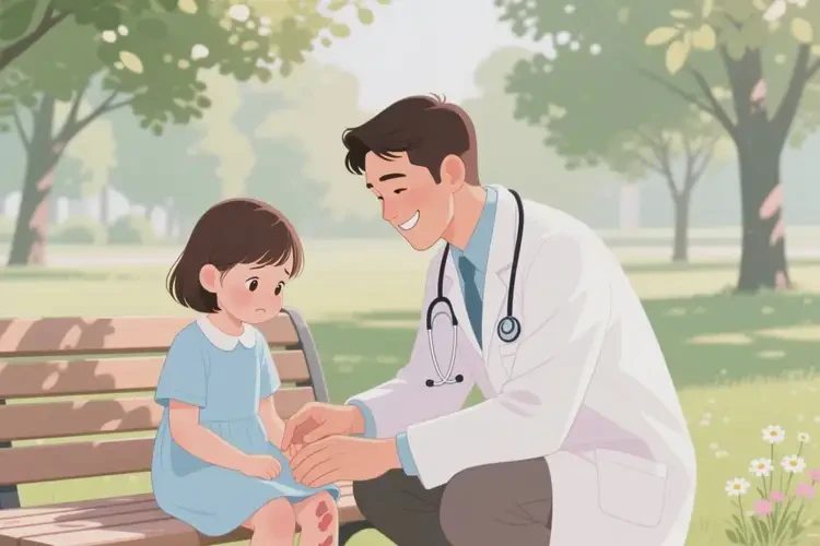 儿童大腿上有湿疹能治好吗(图4)