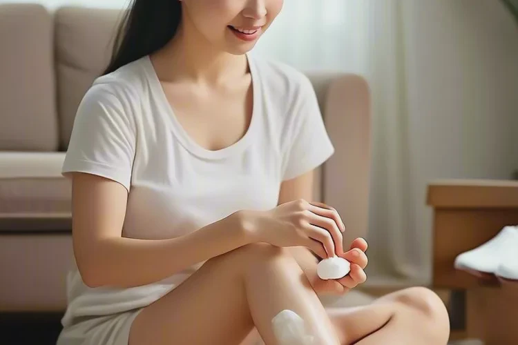 女性脚上经常长湿疹可以治愈吗(图1)