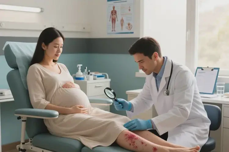 孕妇小腿上长湿疹能治好吗(图4)