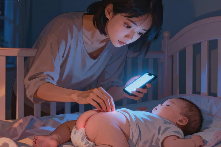 婴儿屁股上长湿疹可以治愈吗(图1)