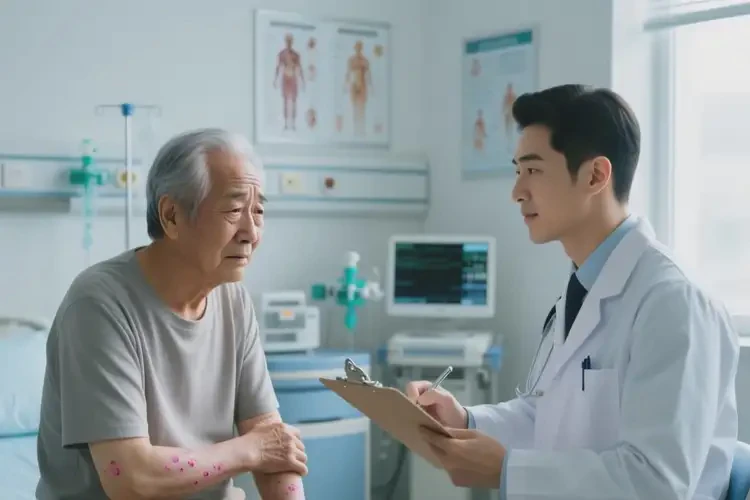 老年人全身起湿疹能治好吗(图1)