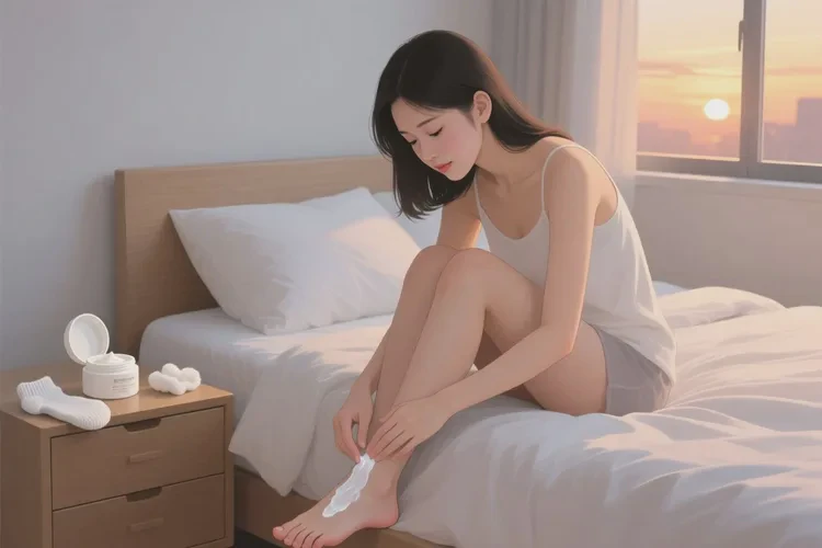 女人脚上起湿疹能靠自己自愈吗(图1)