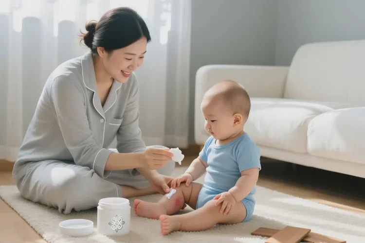 宝宝四肢有湿疹可以治愈吗(图3)