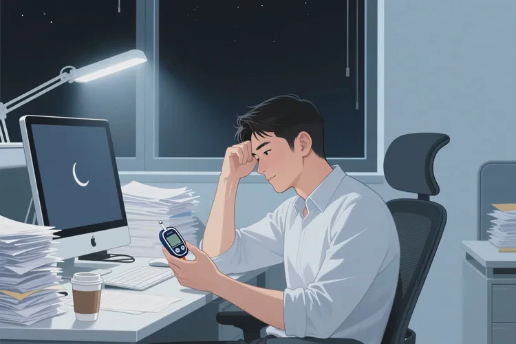 28岁晚上血糖30.4是怎么回事(图4)