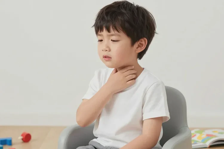 小孩脖子容易长湿疹可以治愈吗(图2)