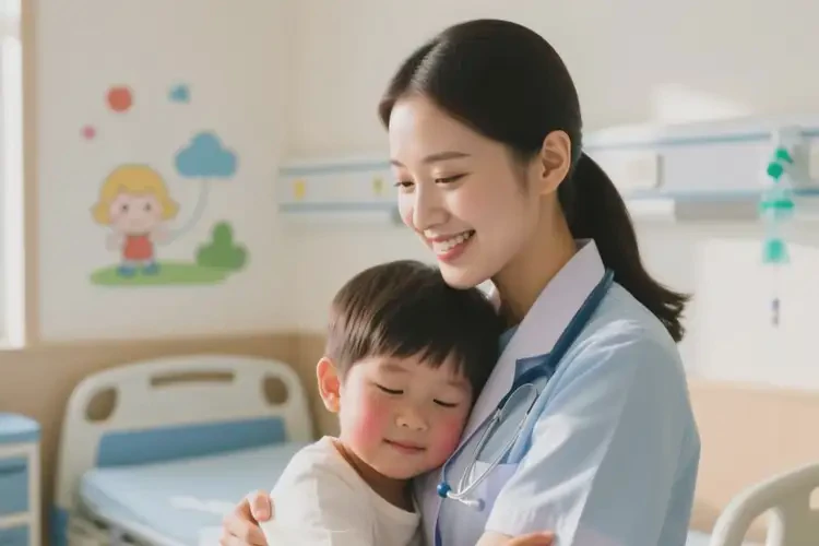 儿童脸上容易起湿疹能治好吗(图1)