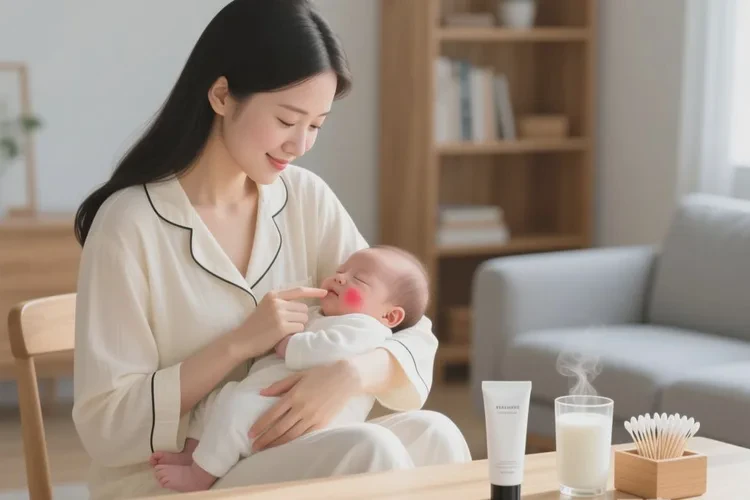 婴儿面部经常起湿疹可以治愈吗(图1)