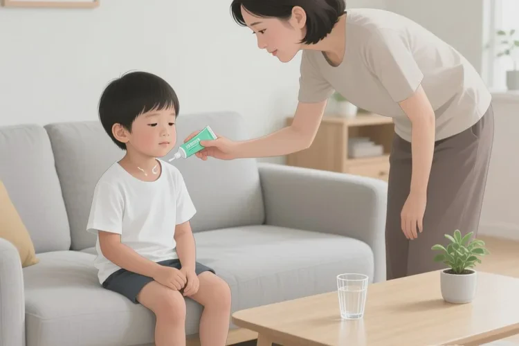 小孩脖子上容易长湿疹可以治愈吗(图4)