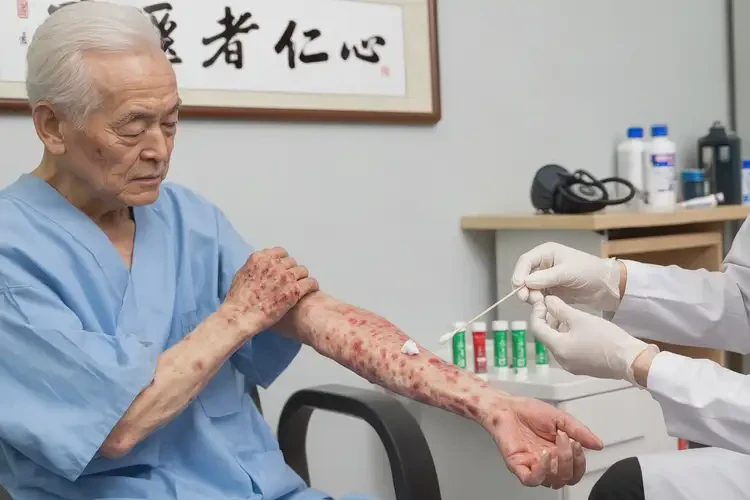 老年人身上经常起湿疹能治好吗(图3)