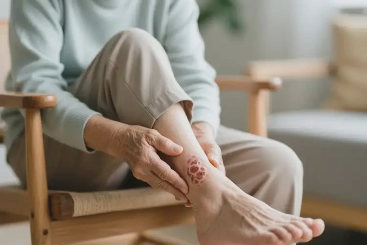 老人小腿经常起湿疹能治好吗(图3)