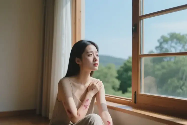 女性手臂容易起湿疹可不可以彻底自愈(图1)