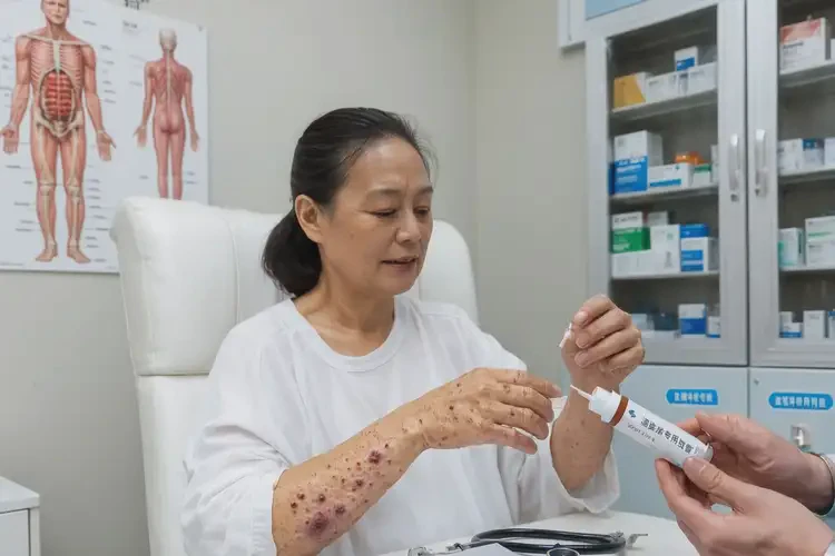 产妇手臂上有湿疹能治好吗(图3)