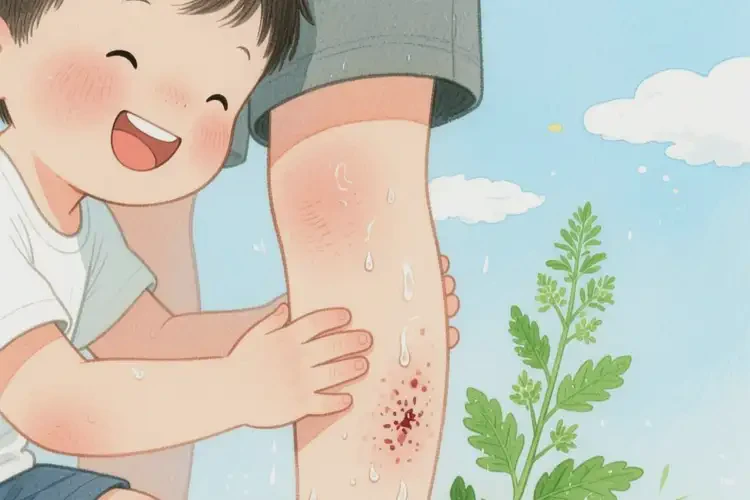 少儿大腿起湿疹能治好吗(图1)