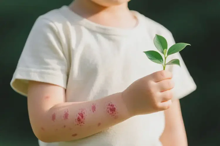 小孩手臂上容易长湿疹能治好吗(图3)