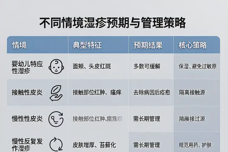 孩子身上有湿疹能治好吗(图1)