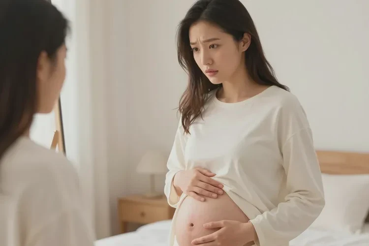 女人肚子起湿疹能靠自己自愈吗(图1)