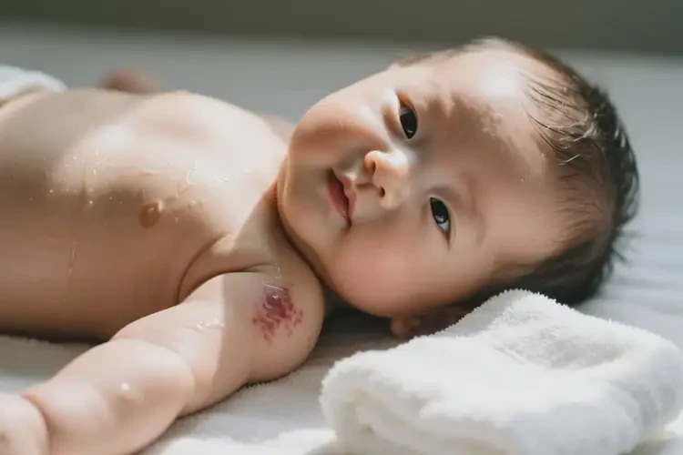 婴儿手臂出现湿疹能治好吗(图3)