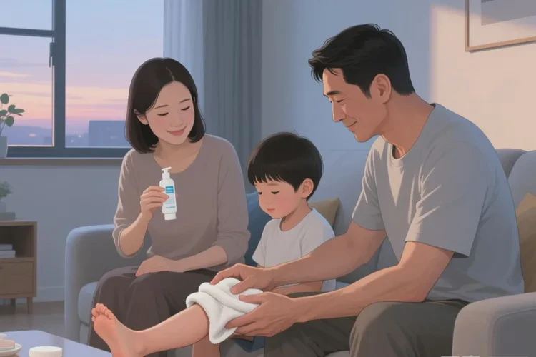 孩子小腿起湿疹可以治愈吗(图4)