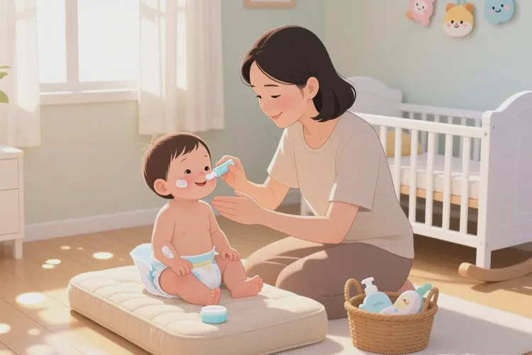 小孩大腿出湿疹可以治愈吗(图1)