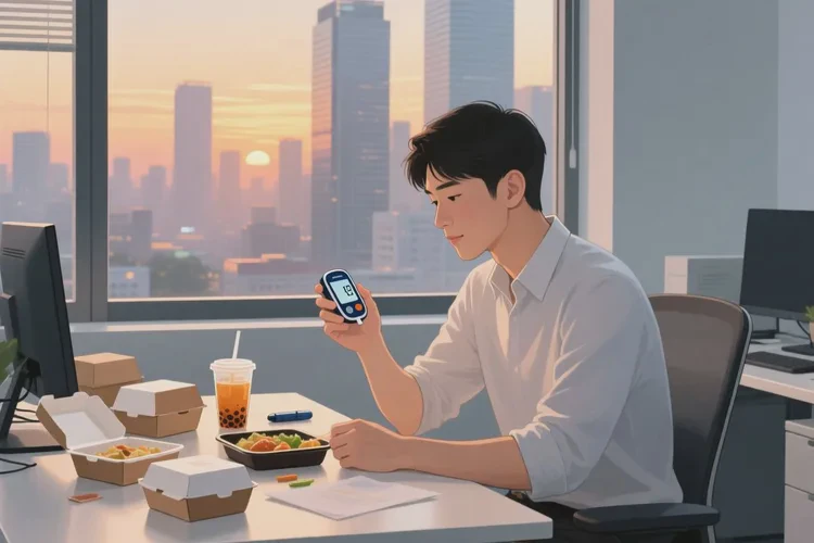 28岁餐后血糖14.7是怎么回事(图1)