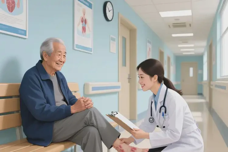 老人脚上经常起湿疹能治好吗(图1)