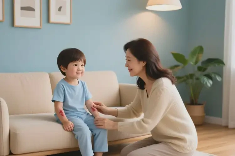 儿童四肢出湿疹能治好吗(图4)