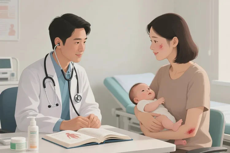 婴儿手臂出湿疹可以治愈吗(图3)