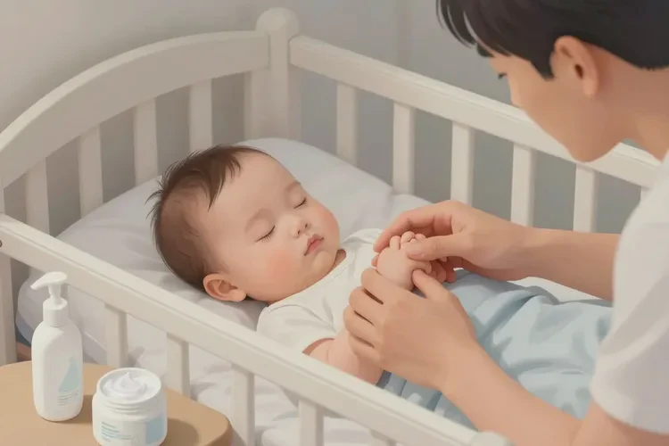 婴幼儿脖子上长湿疹可以治愈吗(图3)