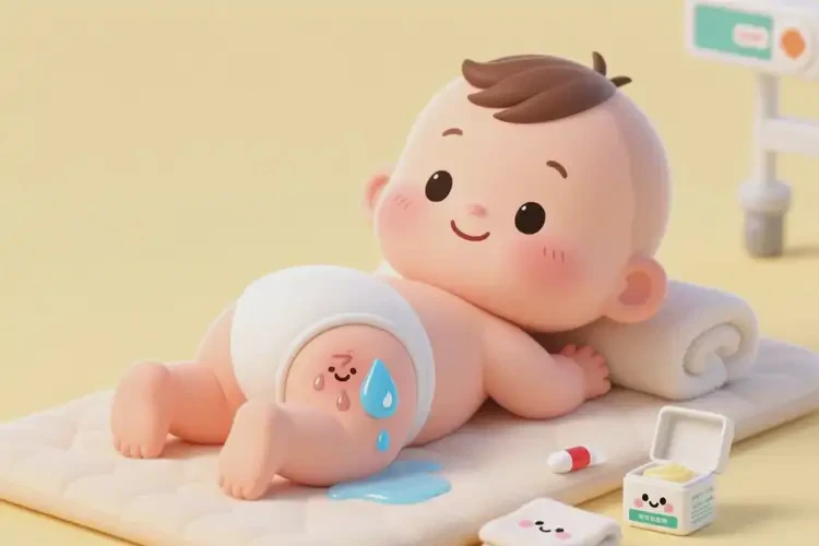 少儿屁股容易长湿疹能治好吗(图1)