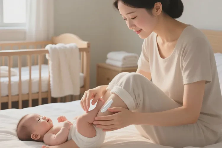 宝宝小腿经常长湿疹可以治愈吗(图1)