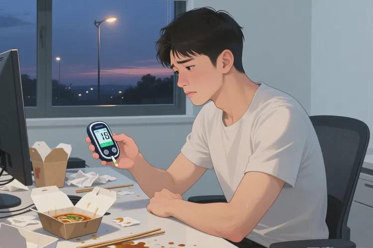 28岁餐后血糖21.8是怎么回事(图1)