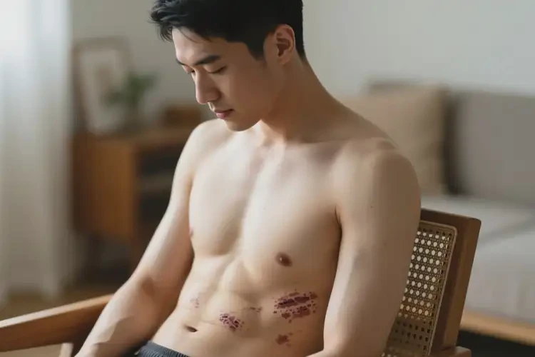 男性肚子偶尔长湿疹能治好吗(图1)