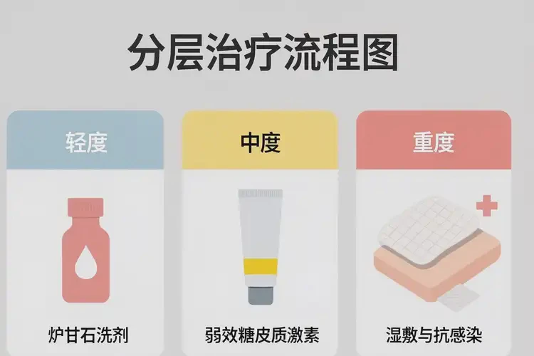 孩子大腿上经常长湿疹能治好吗(图2)