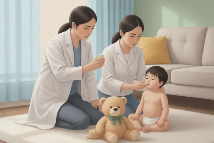 小孩脸上经常长湿疹可以治愈吗(图3)