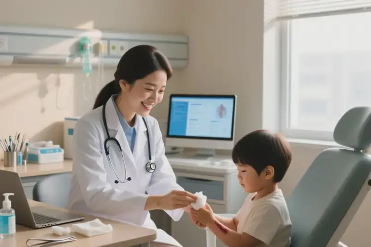 儿童手上有湿疹能治好吗(图1)