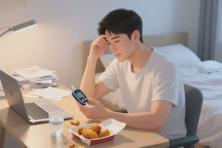 27岁睡前血糖17点7是怎么回事(图1)