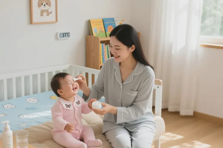 婴幼儿脸上出现湿疹可以治愈吗(图1)