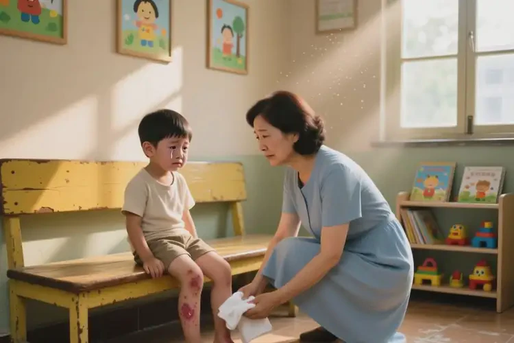 孩子脚上长湿疹能治好吗(图1)