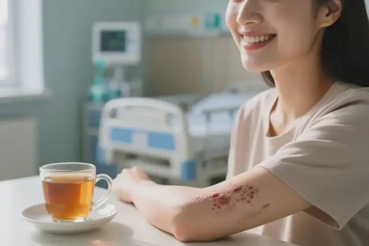 产妇身上起湿疹能治好吗(图3)